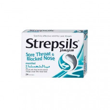 Strepsils Menthol 24 Pieces