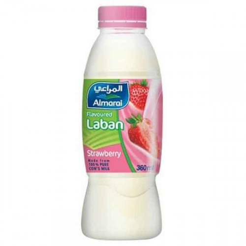 Almarai Strawberry Flavored Laban 360ml