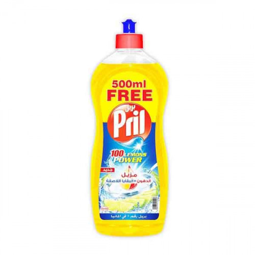 Pril Dishwashing Liquid Lemon 1.5Litre